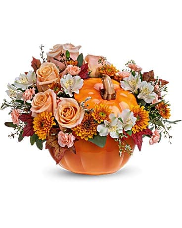 Teleflora's Hello Pumpkin Bouquet, another view