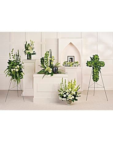 Teleflora's Tranquil Peace Collection