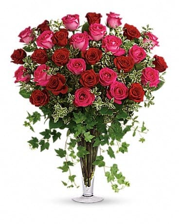Dreaming in Pink - Long Stemmed Pink Roses, another view