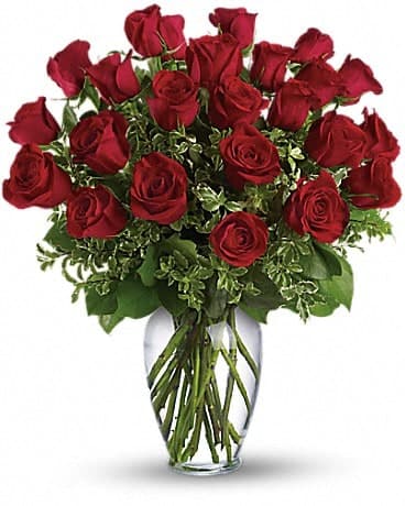Always on My Mind - Long Stemmed Red Roses, another view