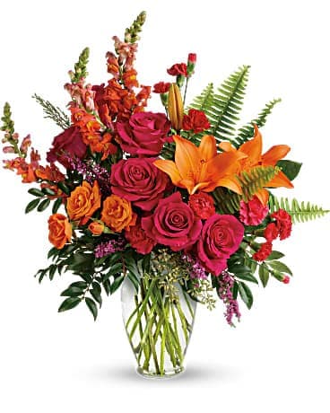 Punch Of Color Bouquet, another view