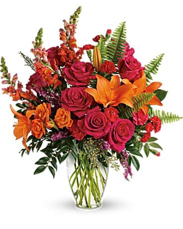 Punch Of Color Bouquet, another view