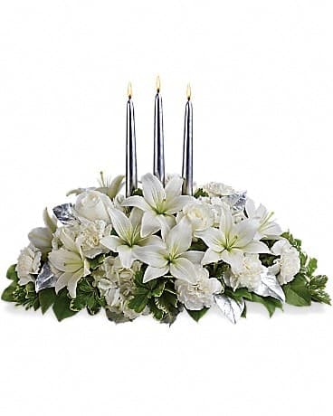 Silver Elegance Centerpiece, another view