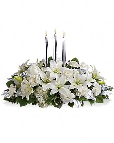 Silver Elegance Centerpiece, another view