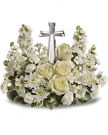 Teleflora's Divine Peace Bouquet, another view