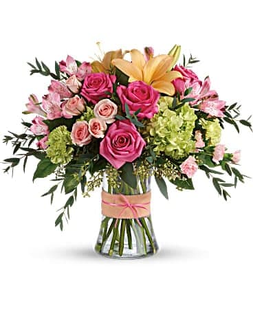 Blush Life Bouquet, another view